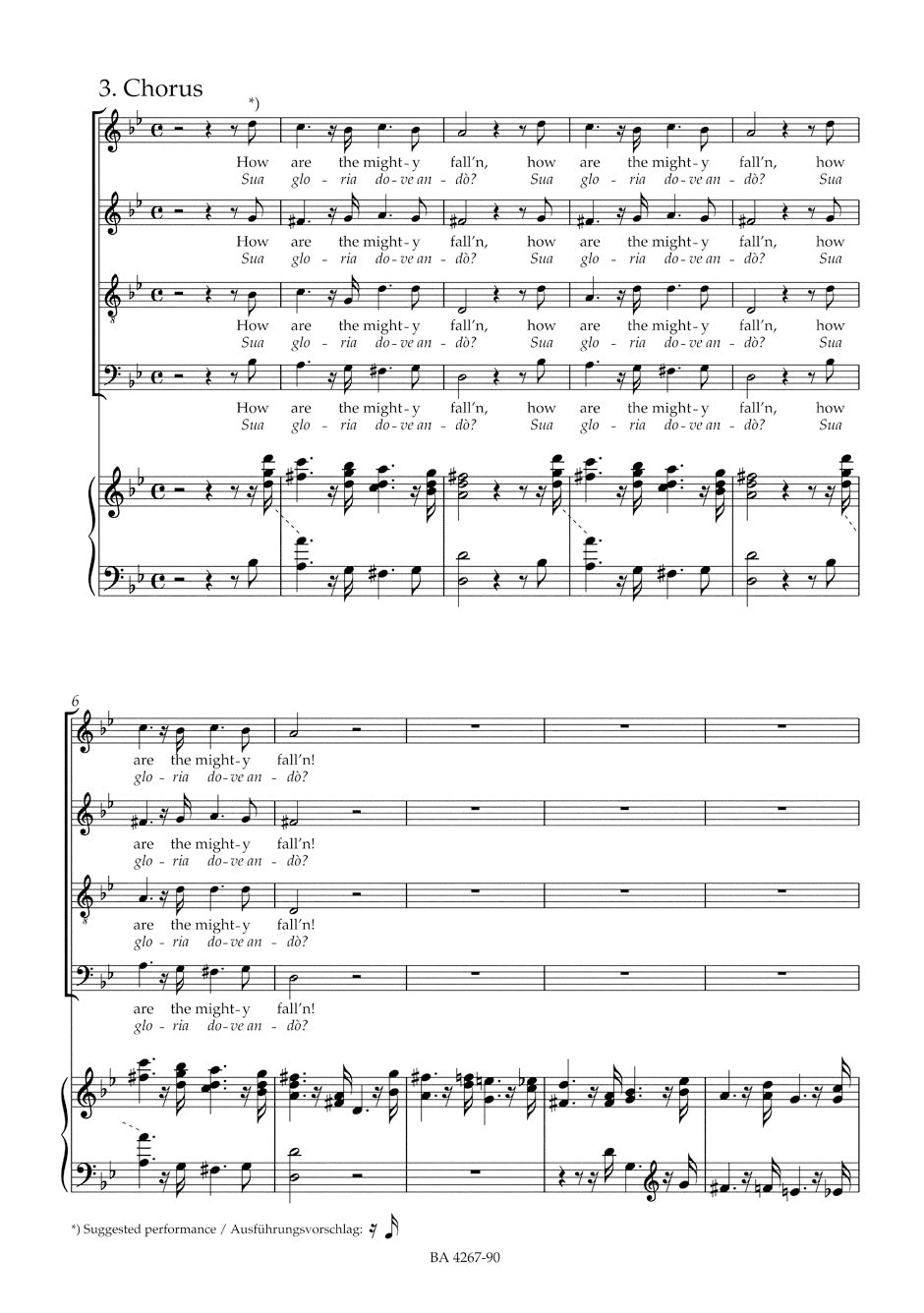 Handel Anthem for the Funeral of Queen Caroline HWV 264