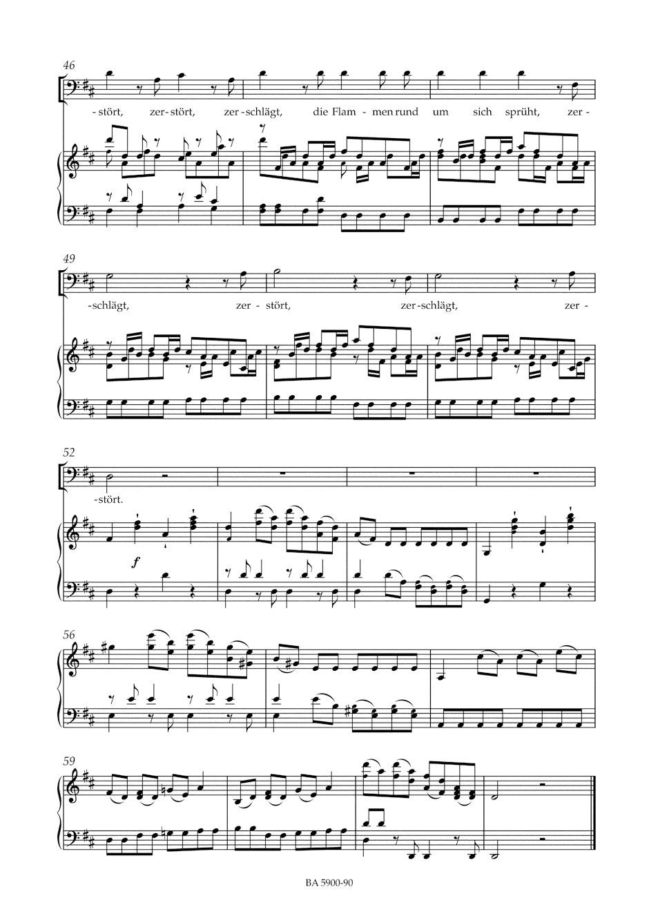 Telemann Die Donnerode TWV 6 : 3 -Sacred Oratorio in two Parts-