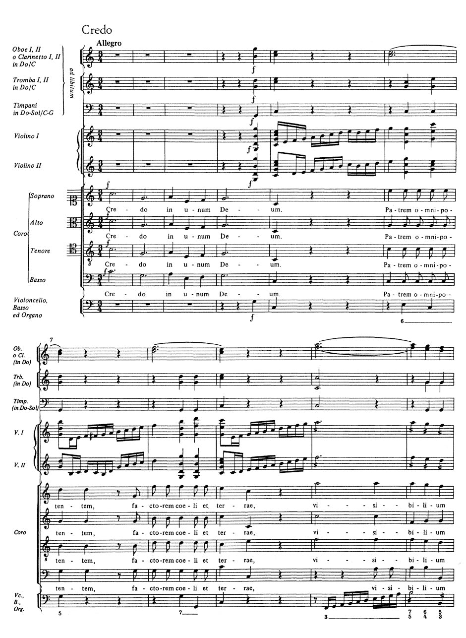 Schubert Mass C major op. 48 D 452