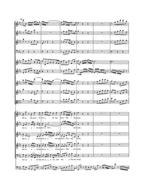 Bach Magnificat E-flat major BWV 243a Study Score