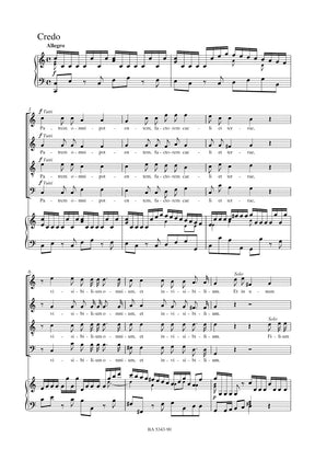 Mozart Missa C major K. 220 (196b) "Sparrow Mass"