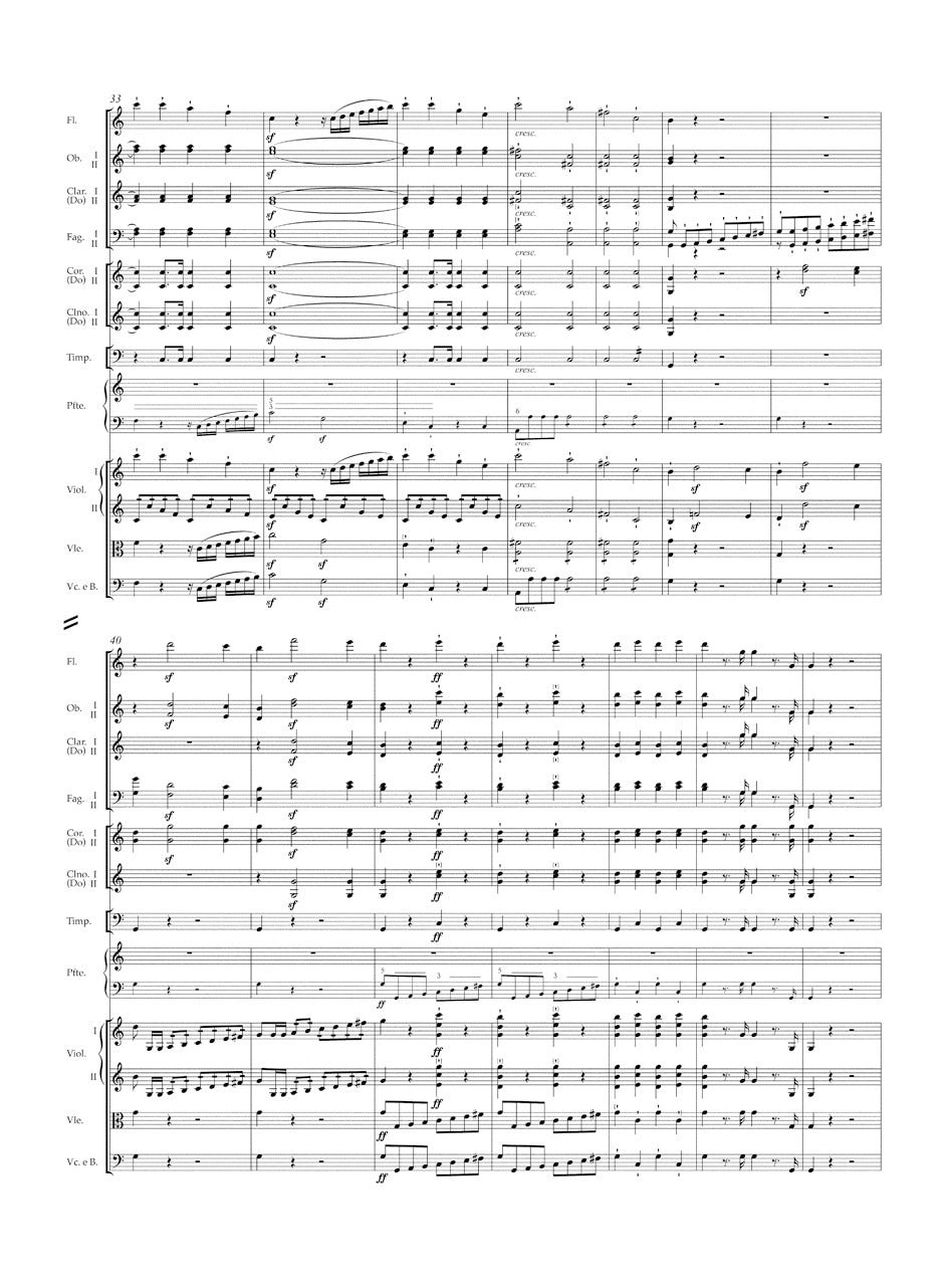 Beethoven Concerto for Pianoforte and Orchestra Nr. 1 C major op. 15 Study Score