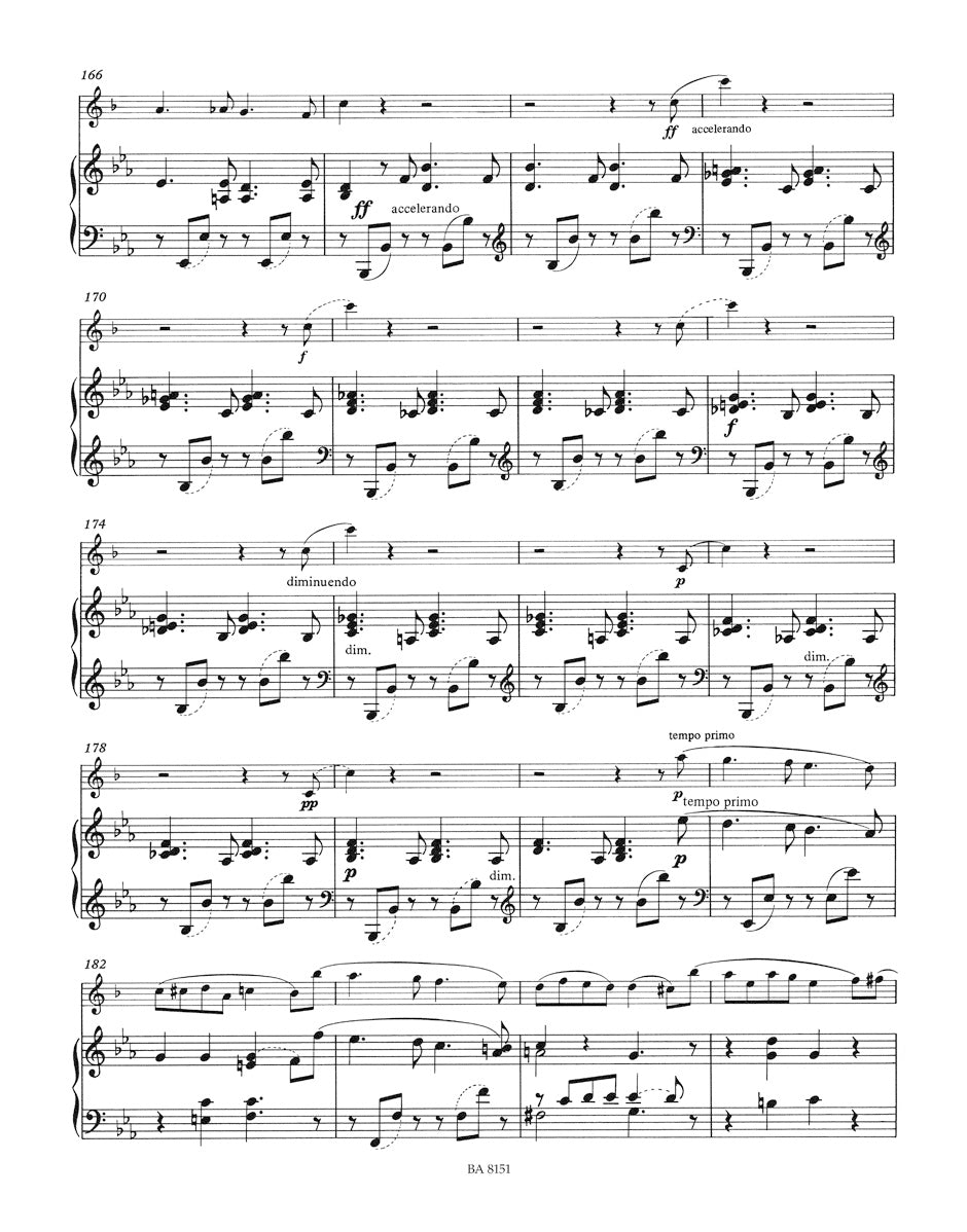 Mendelssohn Sonata for Klarinette und Klavier Es-Dur