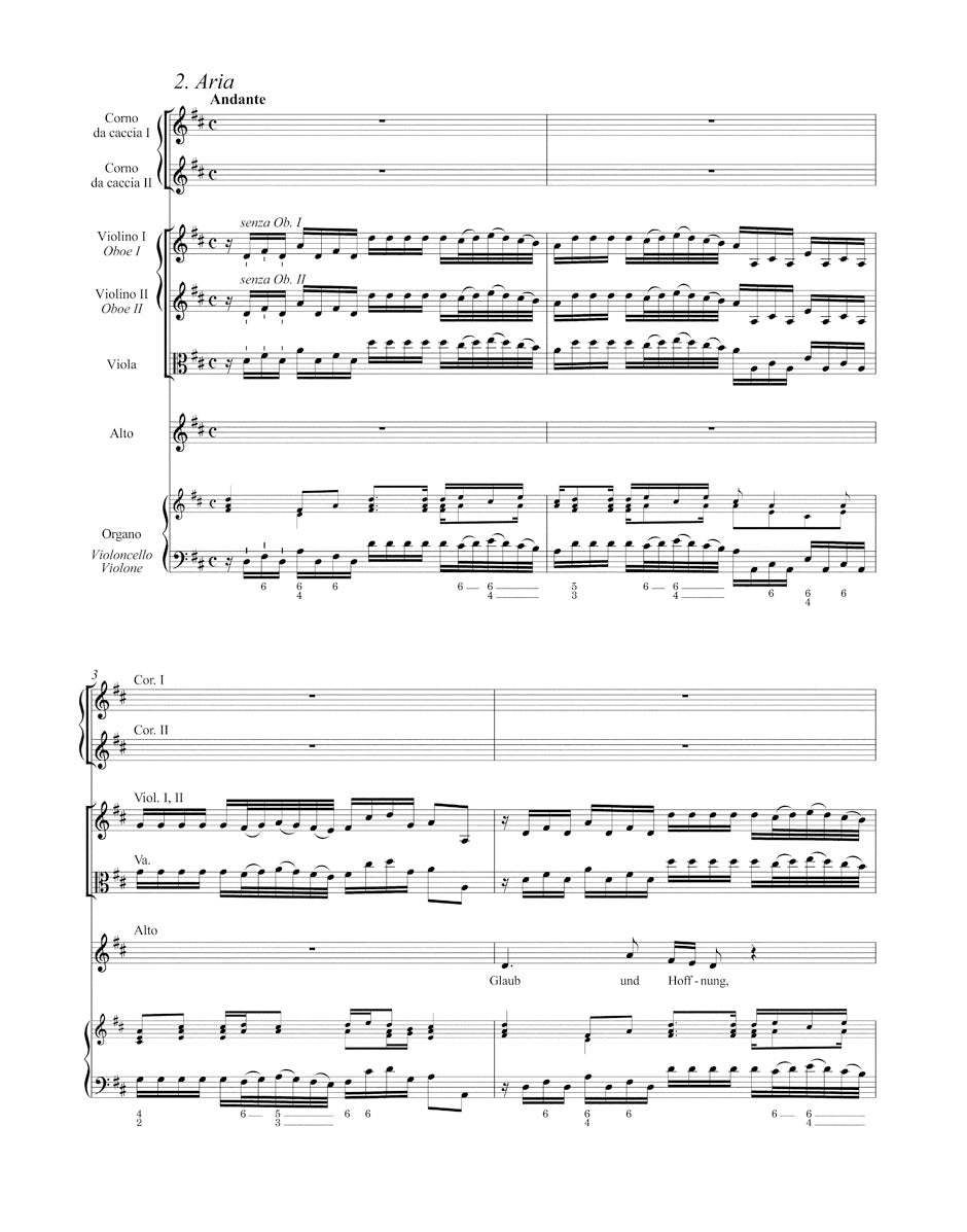 Telemann Gott der Hoffnung erfülle euch TVWV 1:634 -Cantata for Whit Sunday-