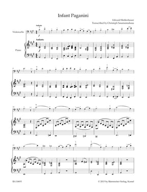 Mollenhauer The Infant Paganini -fantasie for Cello and Piano- (Transcribed for Violoncello and Piano)
