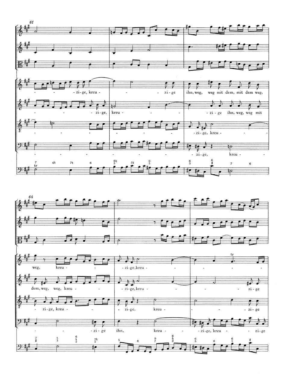 Bach St. John Passion BWV 245 Full Score