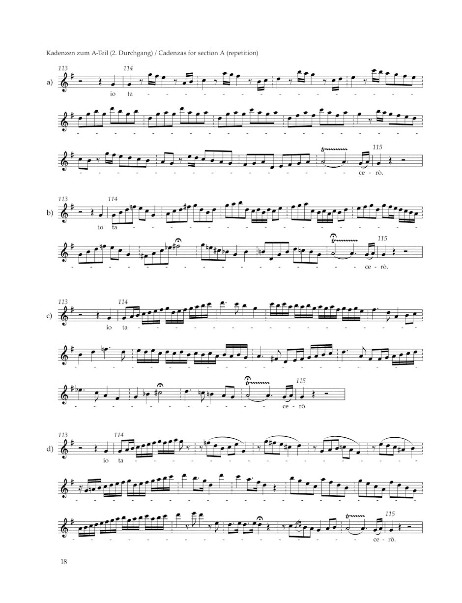 Mozart Concert Arias for High Soprano