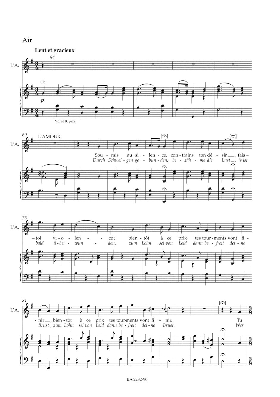 Gluck Orphée et Euridice -Tragédie-opéra (Drame héro´que) in three acts- (Paris Version 1774)