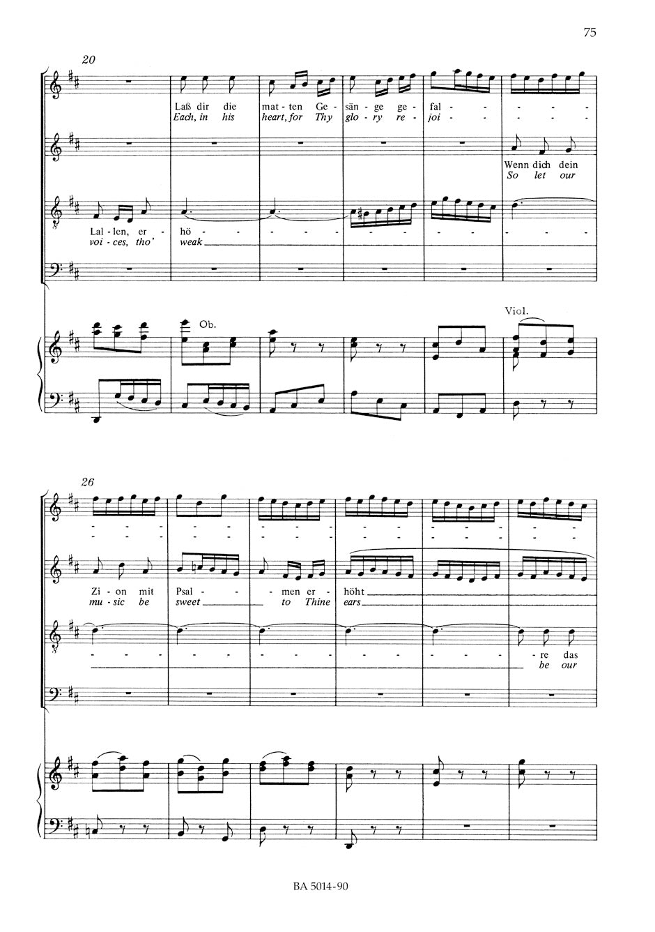 Bach Christmas Oratorio BWV 248