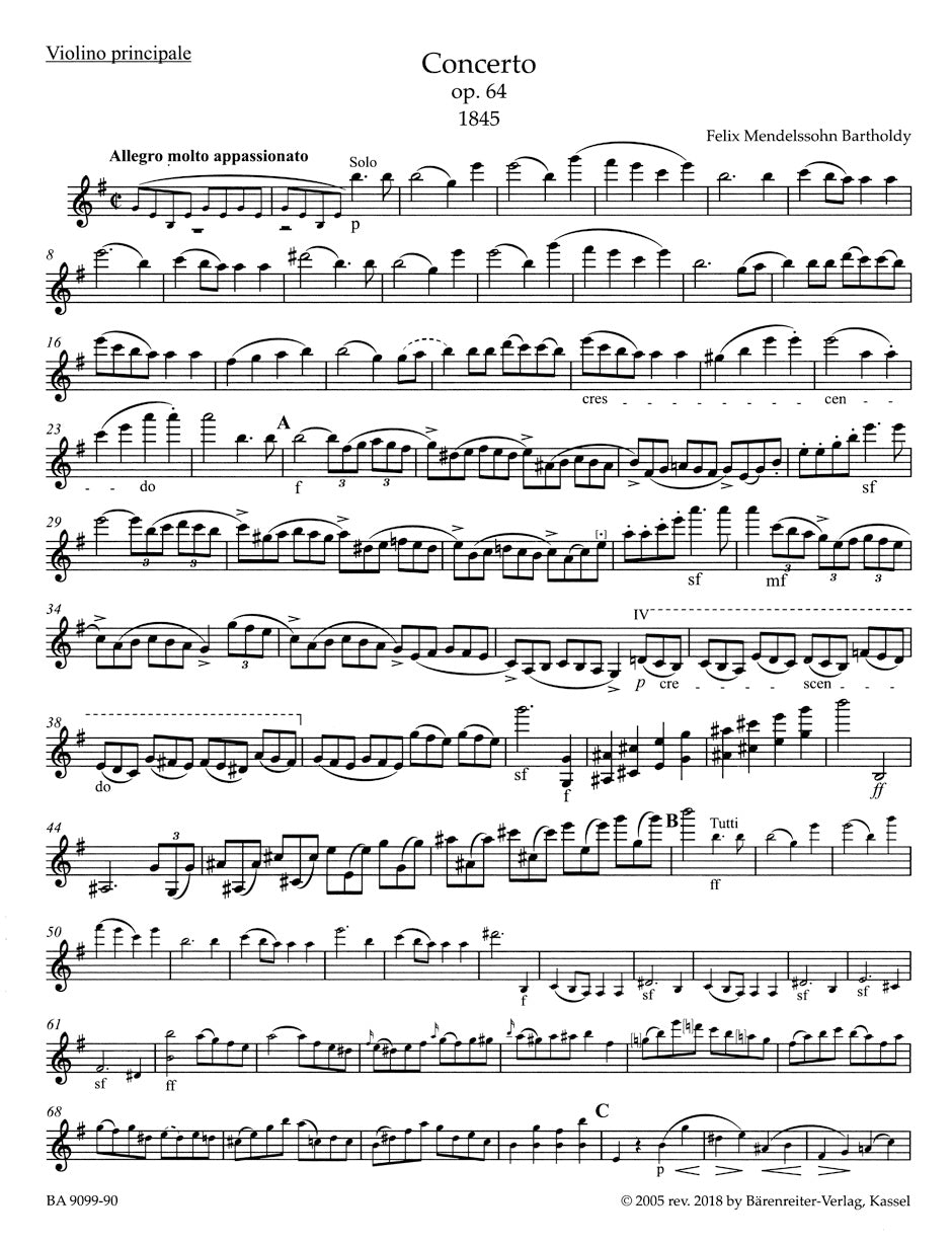 Mendelssohn   Violin Concertos.    Ｌ Amazon.com: Mendelssohn: Violin Concerto in E Minor, MWV O 14, Op