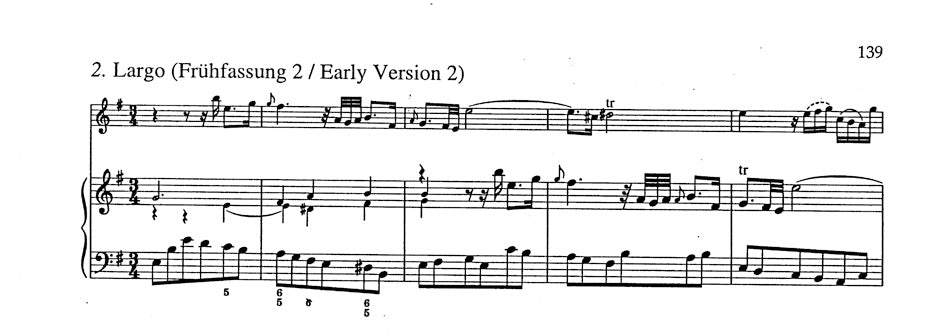 Bach Six Sonatas for Violin and Obbligato Harpsichord BWV 1014-1019