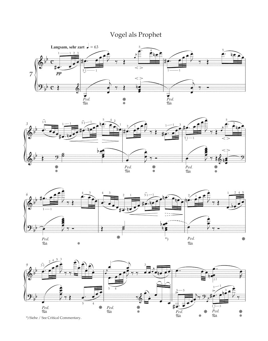 Schumann Forest Scenes op. 82 (Piano Score)