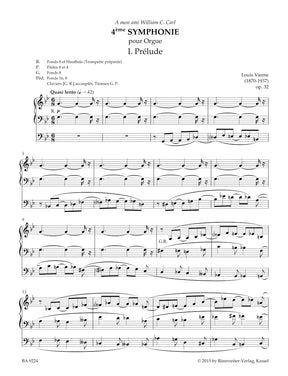 Vierne Symphony No. 4 op. 32 (1913/14)