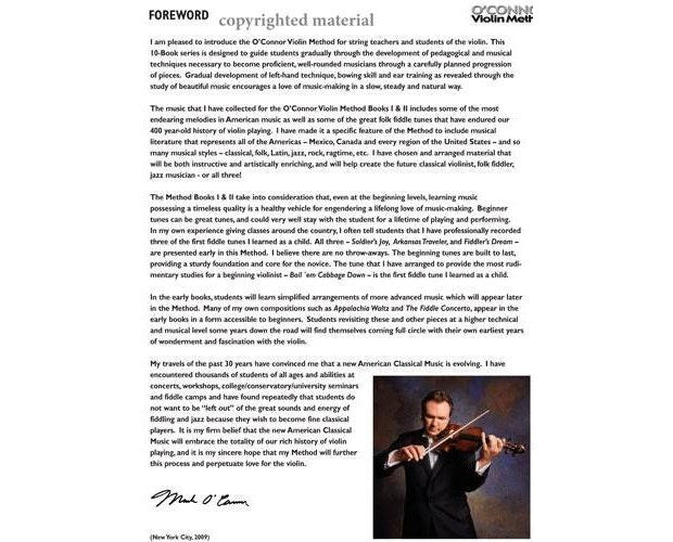 O'Connor Violin Method Book 2