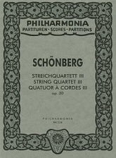 Schoenberg String Quartet No. 3 Op. 30  Study Score