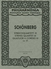 Schoenberg String Quartet No. 3 Op. 30  Study Score