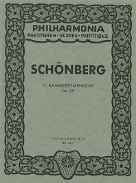 Schoenberg Chamber Symphony No. 2 Op. 38