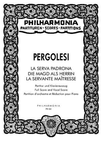 Pergolesi Serva Padrona