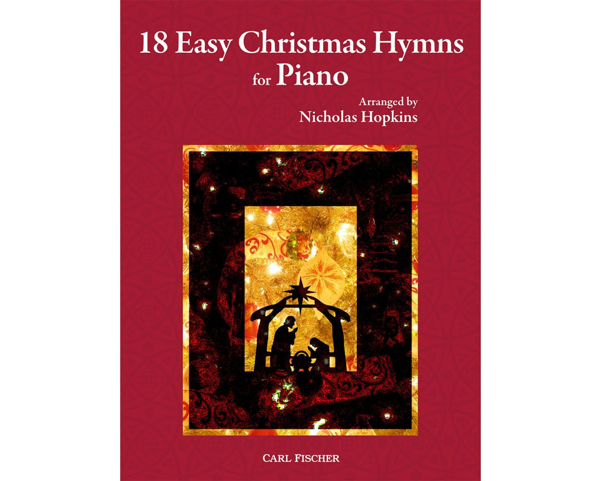 18 Easy Christmas Hymns for Piano