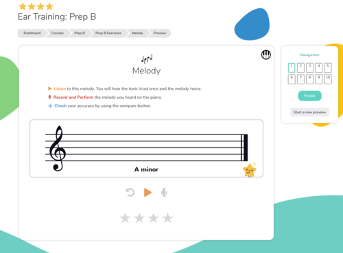 Four Star Sight Reading Preparatory Level B