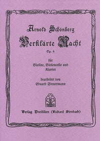 Schoenberg Verklarte Nacht Op. 4 for Piano Trio