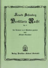 Schoenberg Verklaerte Nacht Op. 4 for Piano Solo