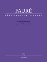 Faure 5 Impromptus for Piano