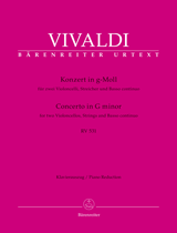 Vivaldi Concerto for 2 Violoncellos, Strings and Basso continuo in G minor RV 531