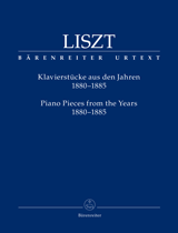 Liszt Piano Pieces from the Years 1880-1885