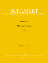 Schubert Mass in F Major D 105