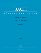 Bach Mass B minor BWV 232 Organ Part