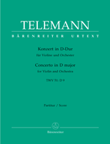 Telemann Concerto for Violin und Orchestra in D-major TWV 51:D9