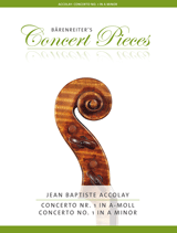 Accolay: Concerto No 1 in A minor