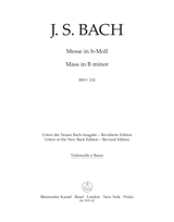 Bach Mass in B minor BWV 232 Cello/Bass Part