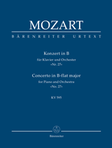 Mozart Concerto for Piano & Orchestra No 27 B flat major K 595