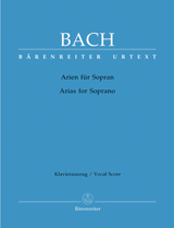 Bach The Aria Book. Soprano for Sopran -Volume with detailed booklet in English-