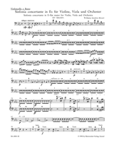 Mozart Sinfonia Concertante for Violin, Viola and Orchestra E-flat major K. 364 (320d) - Cello Part