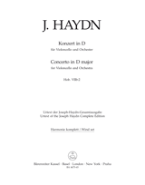 Haydn Concerto for Violoncello and Orchestra in D major Hob. VIIb:2 Wind Set