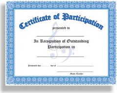 Certificate of Participation