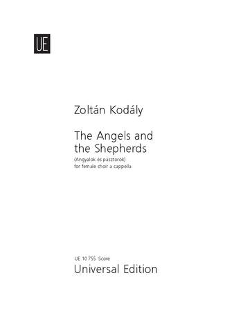 Kodály: The Angels and the Shepherds for female choir a cappella