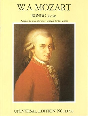 Mozart Rondo A major for 2 pianos 4 hands KV 386