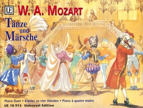 Mozart: Dances and Marches for piano 4 hands