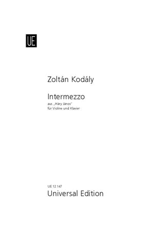 Kodály Intermezzo from "Háry János"
