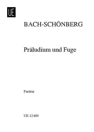 Bach Prelude and Fugue for orchestra BWV 552 Arr. Schoenberg Full Score
