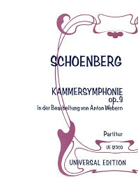 Schoenberg Chamber Symphony Op. 9 Arr. Webern