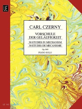 Czerny 30 Preliminary Studies to the School of Velocity for piano - op. 849