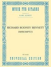 Bennett: Impromptus for guitar