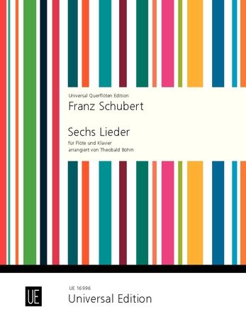 Schubert: 6 Songs for flute and piano