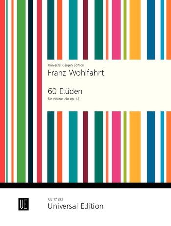 Wohlfahrt: 60 Studies for violin - op. 45 |