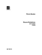 Boulez: Douze Notations